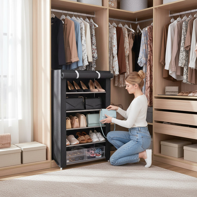 StrideNest Shoe Organizer — Transform Chaos into Calm