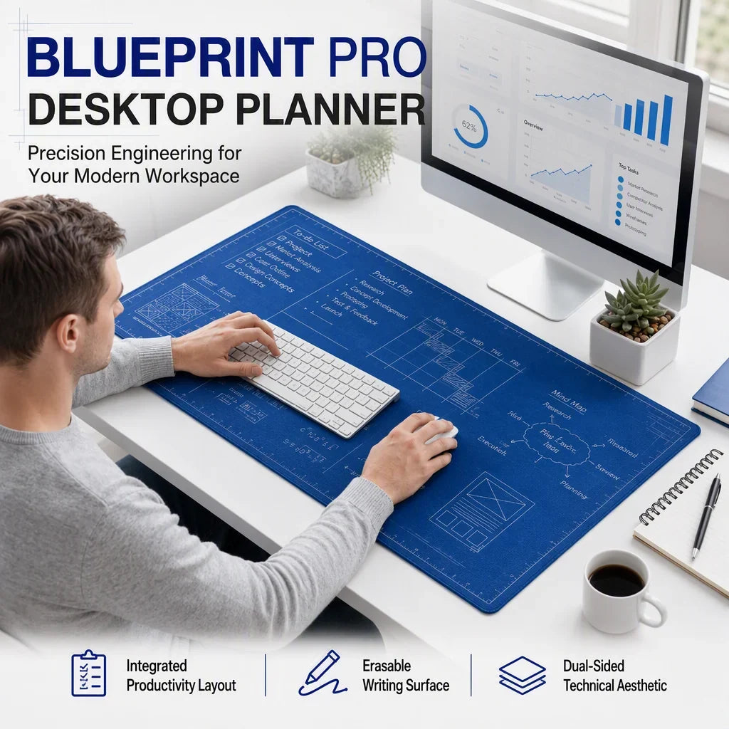 FlowWrite DeskMat — Ignite Ideas, Clear Chaos