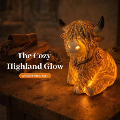 HearthGlow Night Lamp – Cozy Calm, Rustic Charm