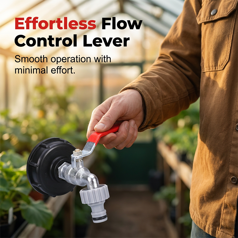 ForgeFlow Brass Valve — Effortless, Precise Water Control