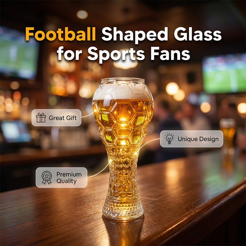Football Glass — Enjoy Every Exciting Sip