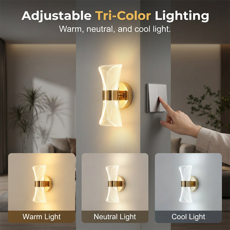 LumaAura — Designer LED Wall Light | 50% OFF