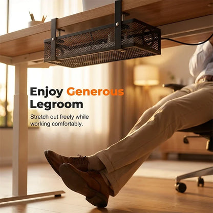 AeraStrip — Under-Desk Storage Rack | 50% OFF