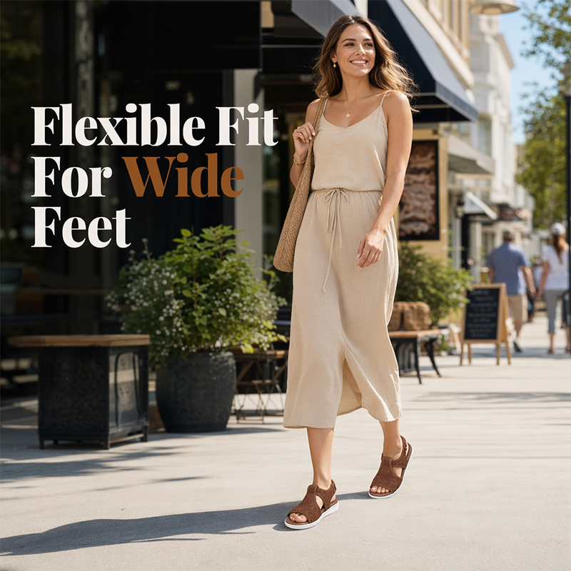 Emma — Lightweight Breathable Sandals with Plush Cushioning