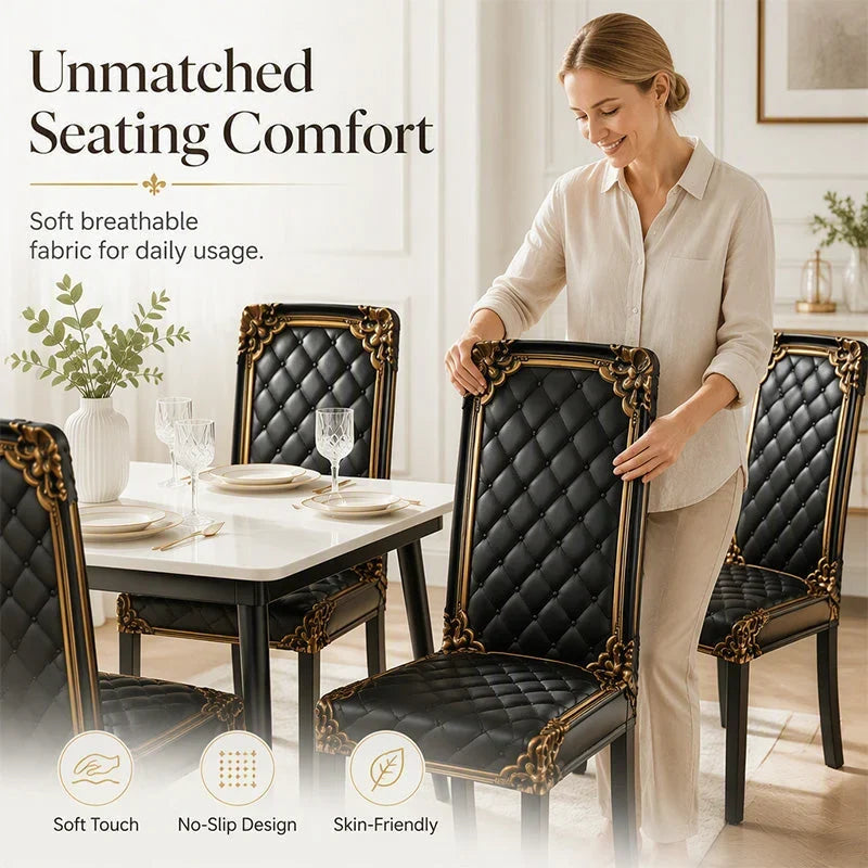 Luxury Stretch Chair Covers — Transform Comfort Instantly