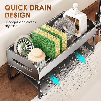 FlowNest Drip Tray – Clear Sink, Peace of Mind