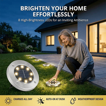 LumaVibe — Solar Garden Lights Set | 1+1 FREE
