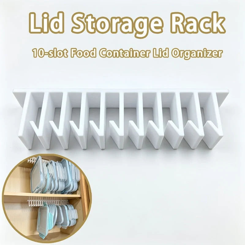 Lid Organizer — Clear Space Fast