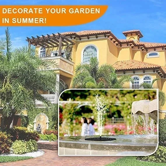 Solar Pond Fountain – Instant Calm Magic