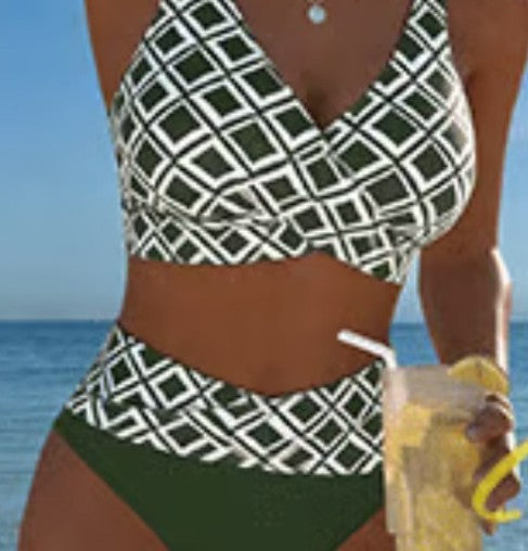 Heidi — High-Waisted Bikini with Shaping Fit
