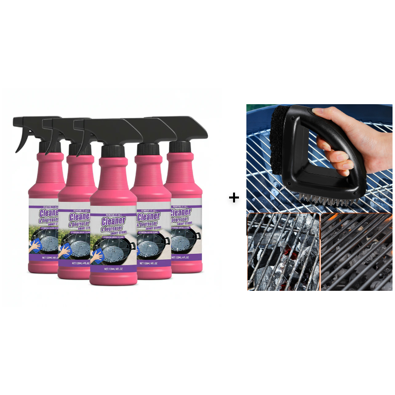 GrillClean Pro — Grease Remover Spray | 1+1 FREE