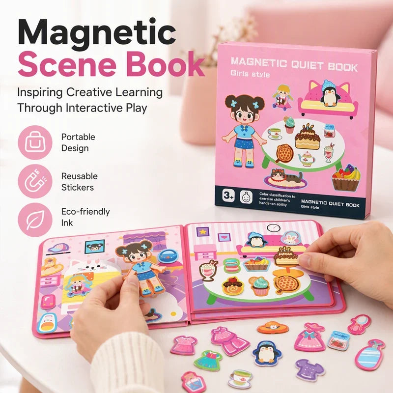 WonderTale Magnetic Book — Spark Joyful, Focused Play