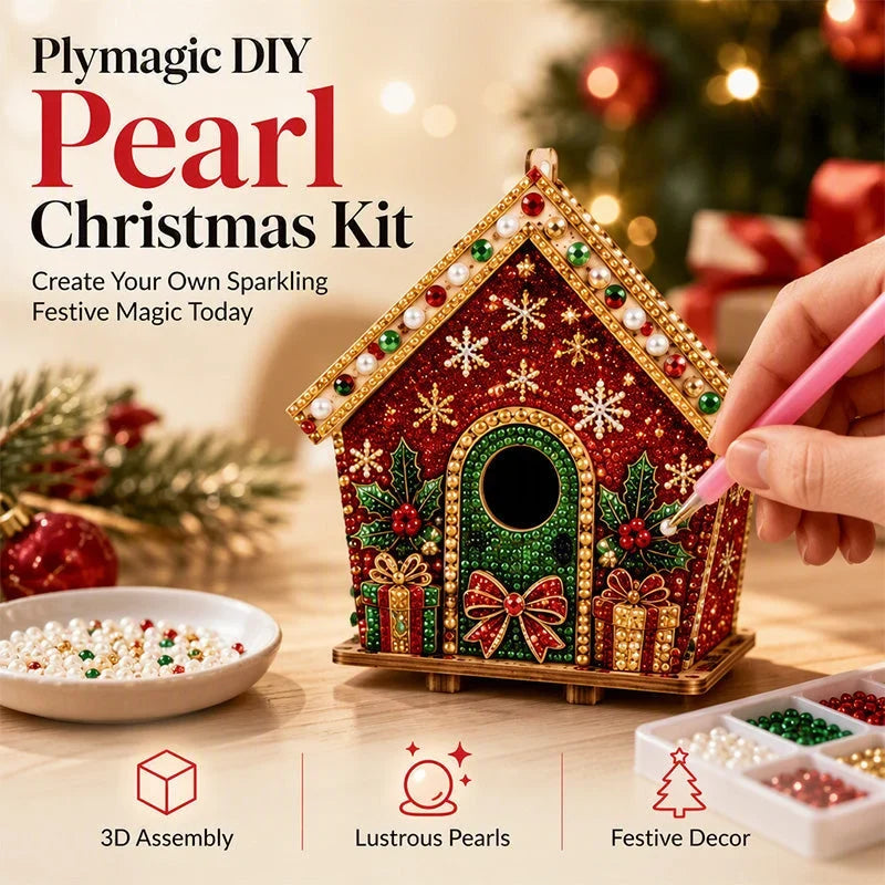 CrystalFrost 3D Bead Art Christmas Kit — Ignite Festive Joy