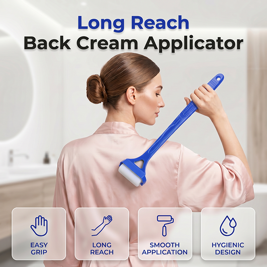GlideEase Long Reach Body Roller — Effortless Smooth Skin