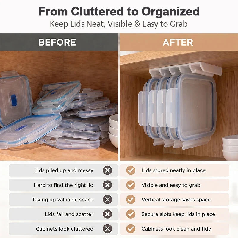 SmartHomes LidNest — Instantly Tidy Kitchen