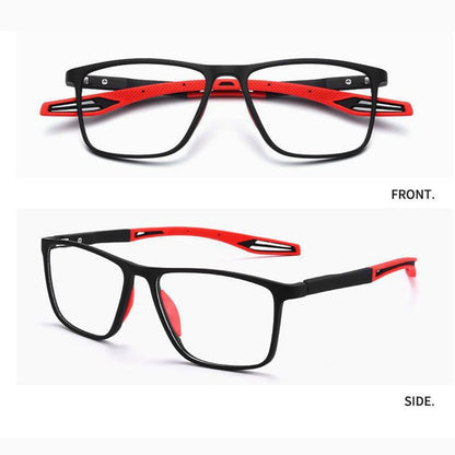 Glasses with gently progressive multifocal lenses – clear all-day comfort
