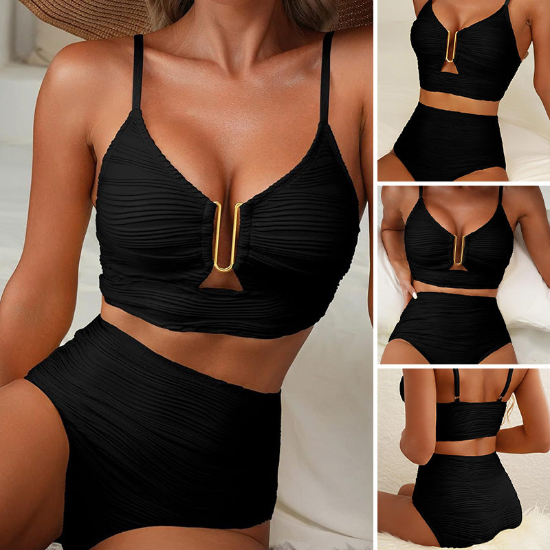 Amelia — Push-Up High Waist Bikini for Women