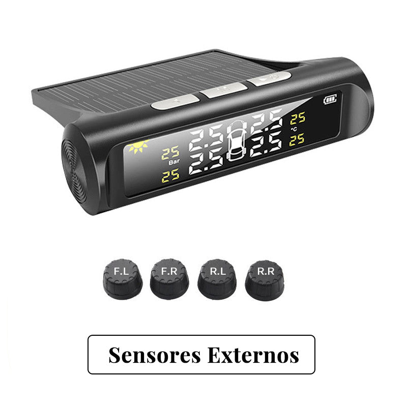 Solar-powered Tire Pressure Warning System – Safety You Can Trust