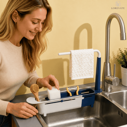StreamlineFlex — Kitchen Sink Shelf Organizer | 1+1 FREE