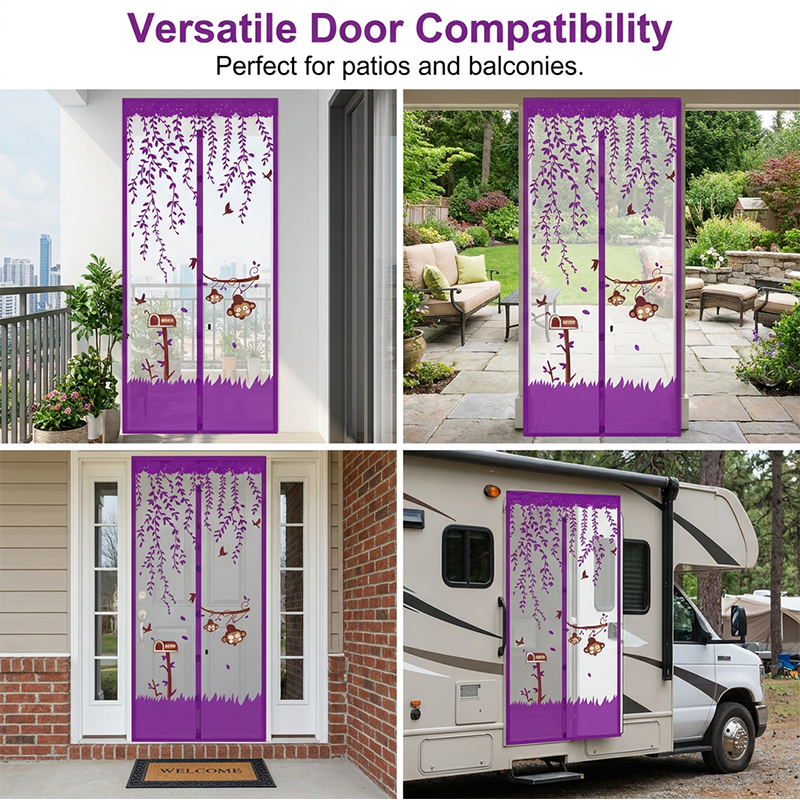SwiftShield Mesh Door — Effortless Pest-Free Comfort