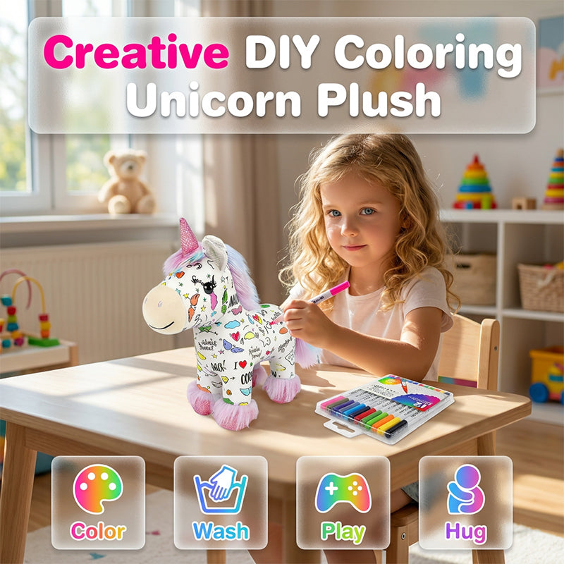 Plush friend with color change — unleash creativity instantly