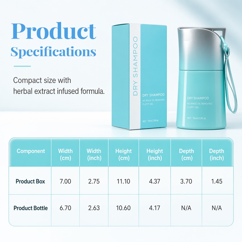 Dry Shampoo Gel — Instant Volume, All-Day Freshness