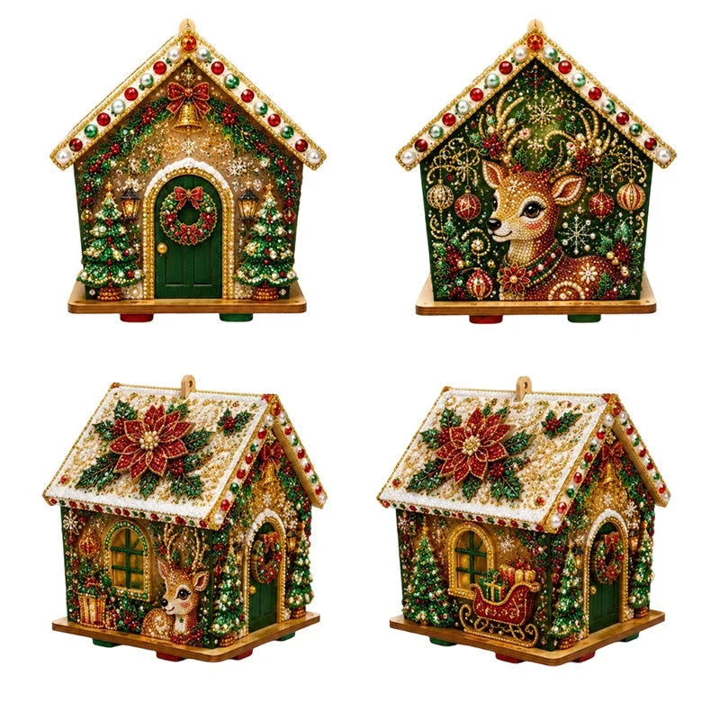 CrystalFrost 3D Bead Art Christmas Kit — Ignite Festive Joy