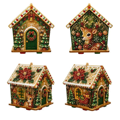 CrystalFrost 3D Bead Art Christmas Kit — Ignite Festive Joy
