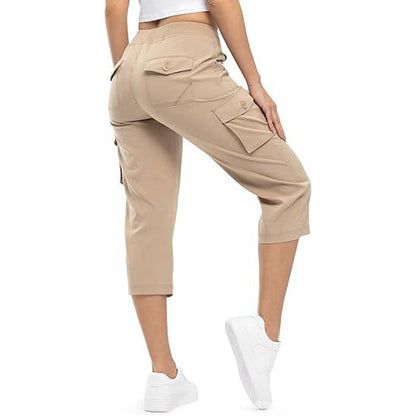 Sonia – Breathable, Feather-Light Travel Capris with Pockets