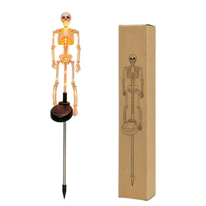 GlowPhantom — Solar Skeleton Halloween Stake Light | 50% OFF