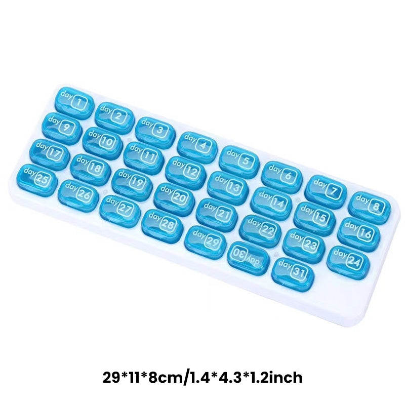 VitaTrack — 31-Day Pill Organizer | 50% OFF