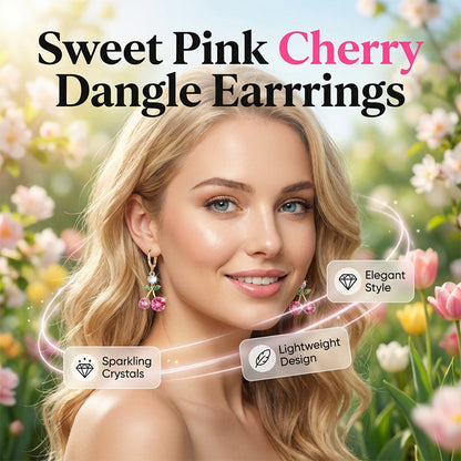 Rosalie — Crystal Cherry Earrings | 50% OFF