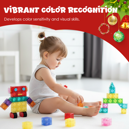 Magnetic Building Block Set – Ignite Creativity Daily