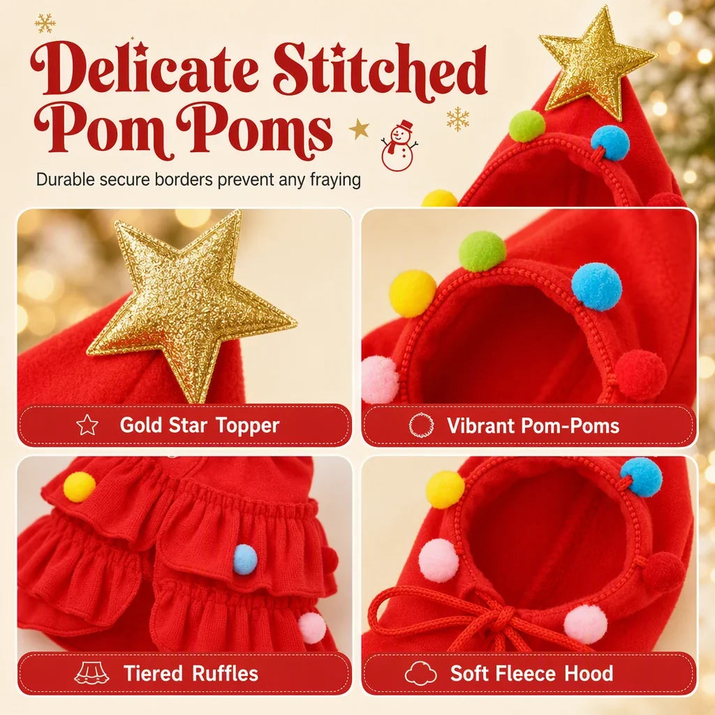 SnuggleSpruce Pet Cape — Cozy Warmth, Instant Joy