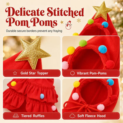 SnuggleSpruce Pet Cape — Cozy Warmth, Instant Joy