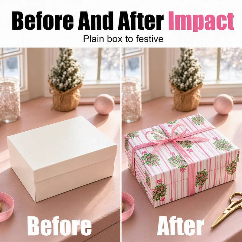 GlowMerry — Holiday Gift Wrapping Paper | 50% OFF