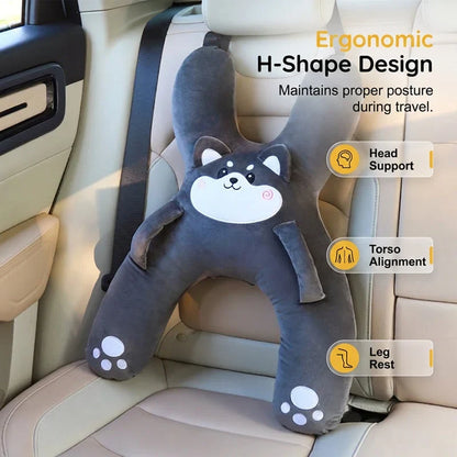 SnugNest Toddler Travel Pillow — Cozy Support, Happy Naps