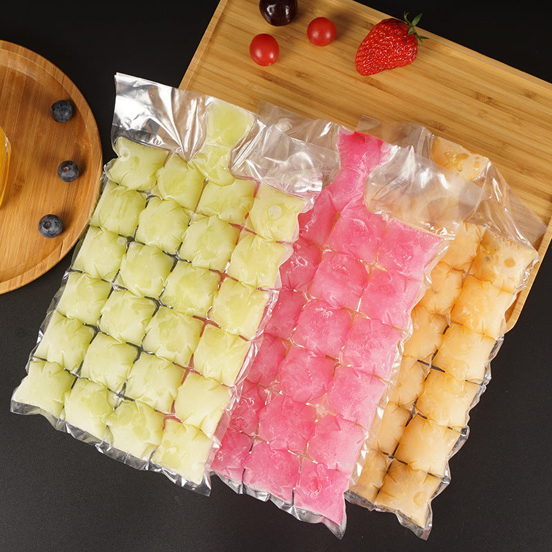 Disposable Ice Bags – Perfect Cubes, No Mess