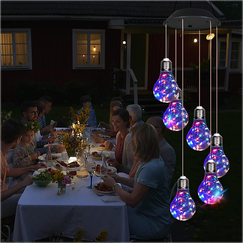 Solar-Powered GlowChimes – Enchant Your Evenings