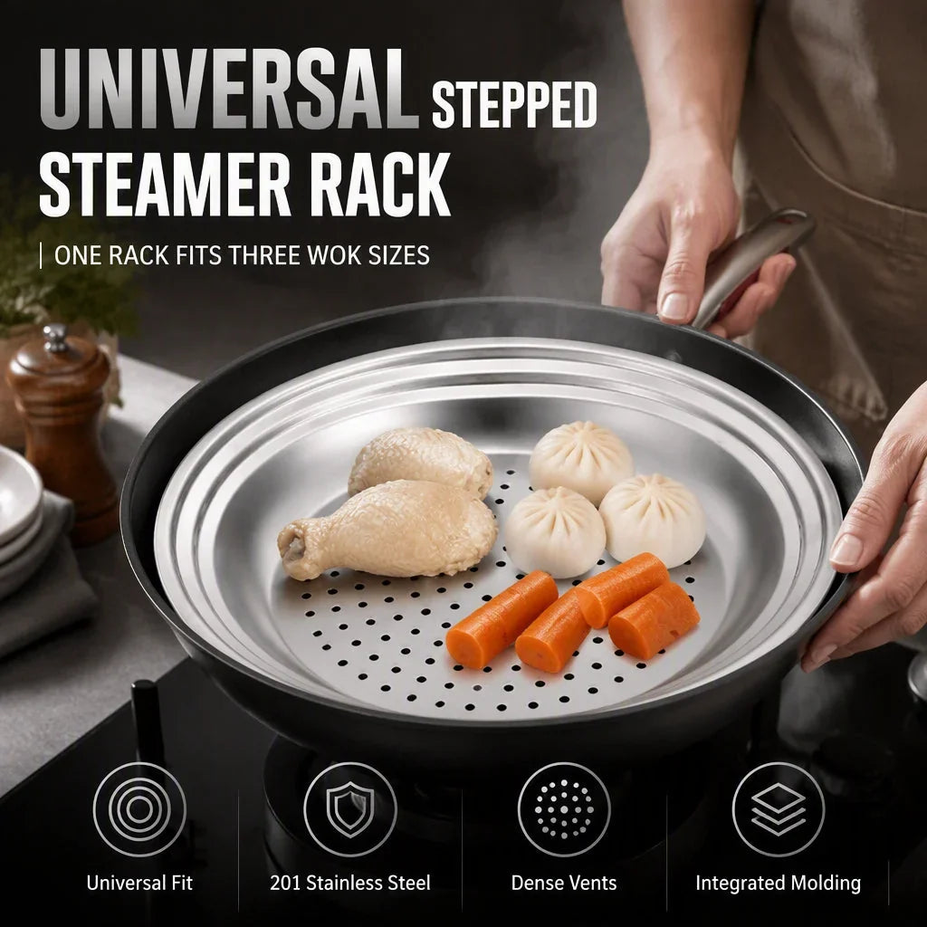 Veluxe SteamTray — Perfectly Even, Effortless Steaming