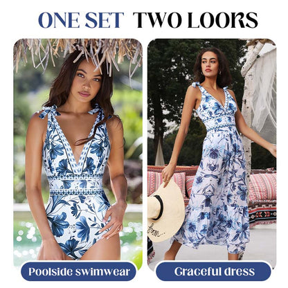 Ava – Elegant Swimsuit Dress