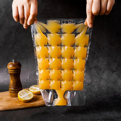Disposable Ice Bags – Perfect Cubes, No Mess