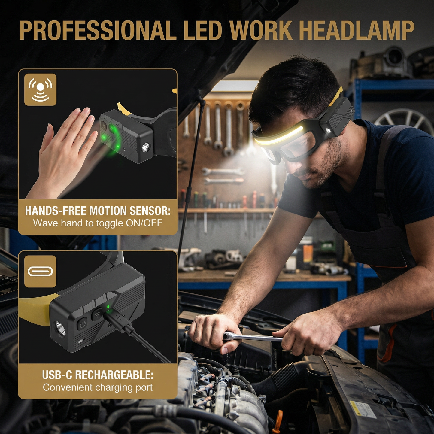 VisionBeam Glasses — Freedom with Follow-Focus