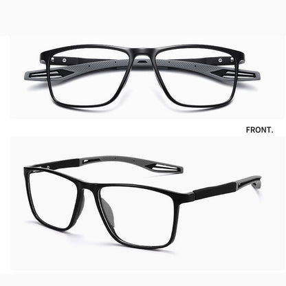 Glasses with gently progressive multifocal lenses – clear all-day comfort