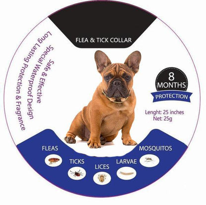 Frenchie Flea and Tick Collar — Effortless, Long-lasting Protection
