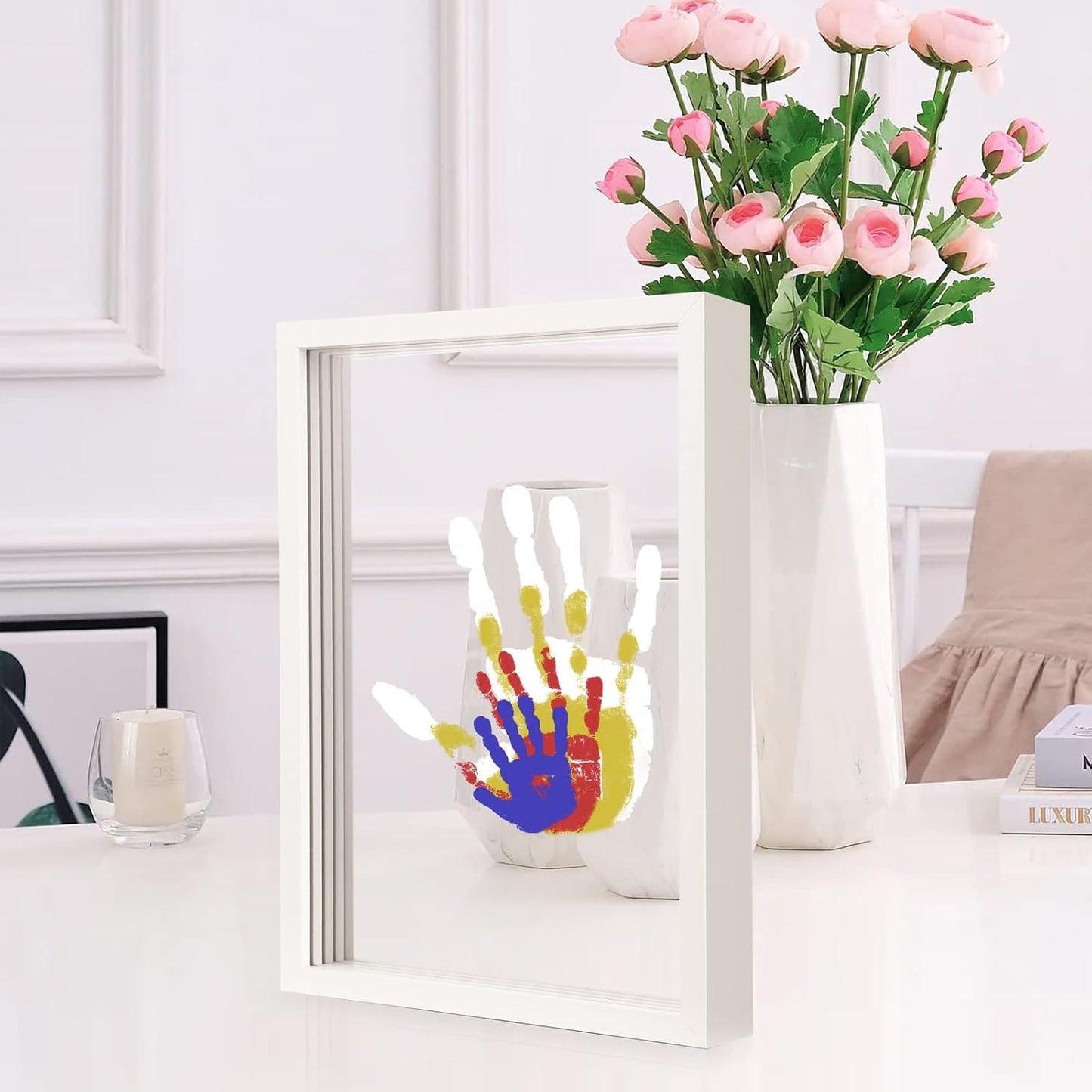 Family Handprint Memory – Eternal Love Depicted