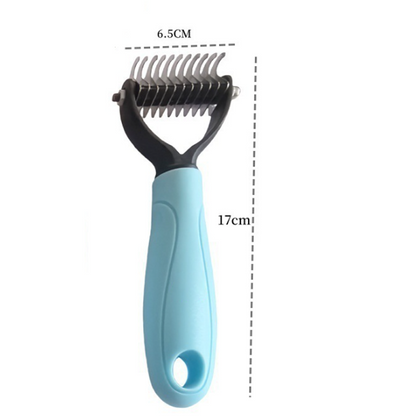 WhisperEase Double-Sided Comb – Stress-Free Pet Grooming