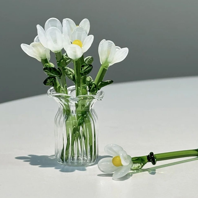 Crystal Glass Flowers — Timeless Beauty and Magic