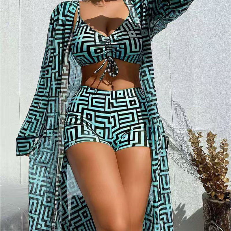 Luna – Women's 3-Piece Beach Set with Stretch Fabric