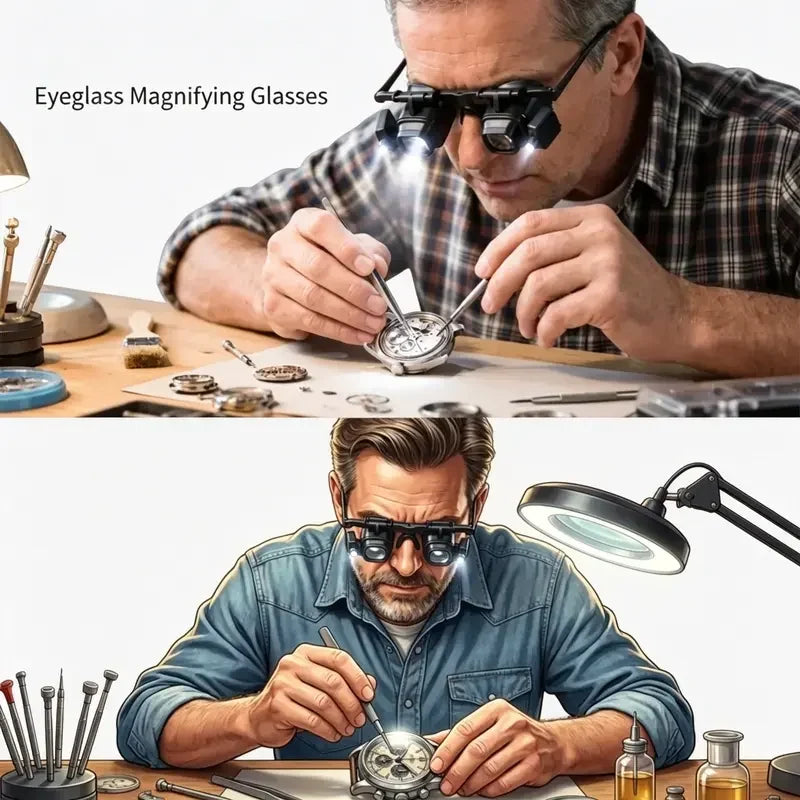 PrecisionSight Magnifier Glasses — See Every Detail Effortlessly